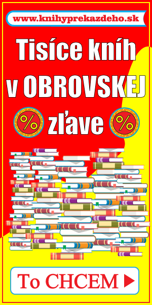 Knihyprekazdeho.sk – originálny partnerský banner s ponukou kníh.