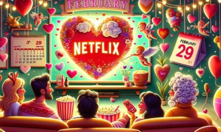 Február 2024 na Netflixe, krátky mesiac, extra láska a deň navyše plný zábavy
