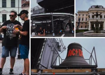 Bratislava očarila AC/DC, pozrite si ich video z mesta!