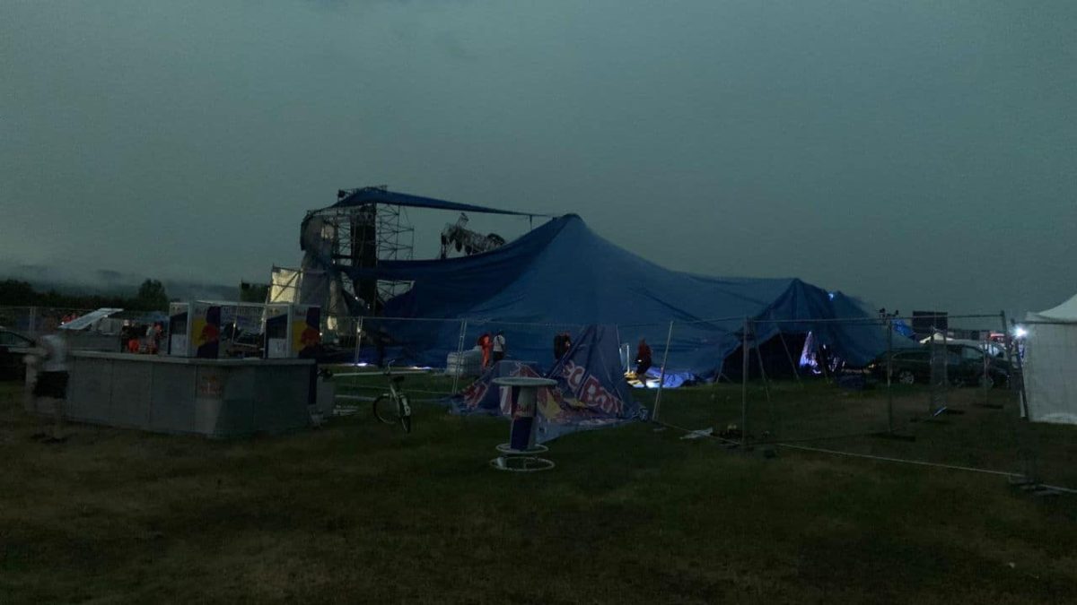 VIDEO: Festival Pohoda zasiahla búrka, spadol jeden zo stanov