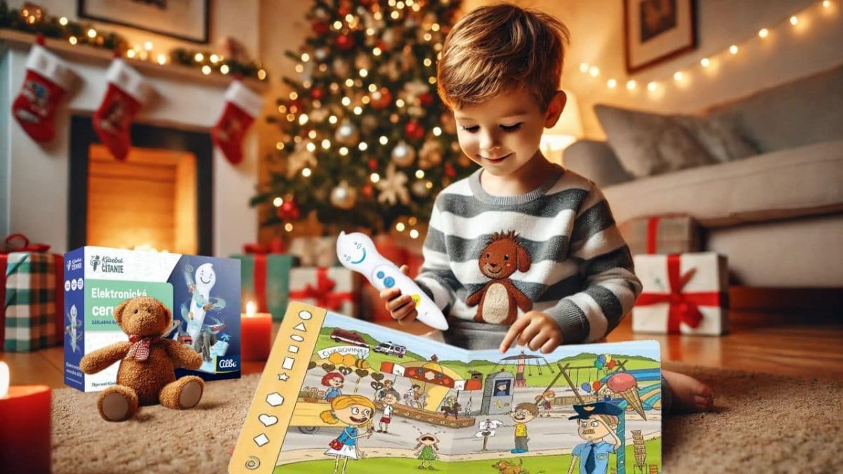Kúzelné čítanie – najlepší darček pre deti na Vianoce