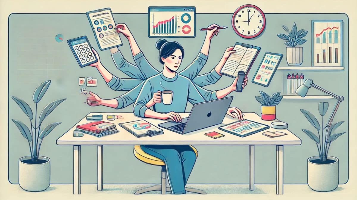 Ako zvládnuť multitasking bez vyhorenia: Praktické tipy pre každý deň