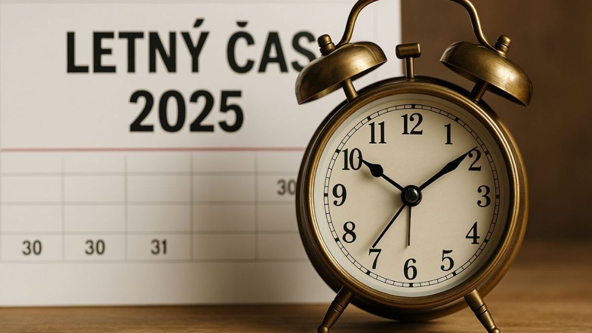 Letný čas 2025: V noci sa mení čas, posúvame sa o hodinu dopredu