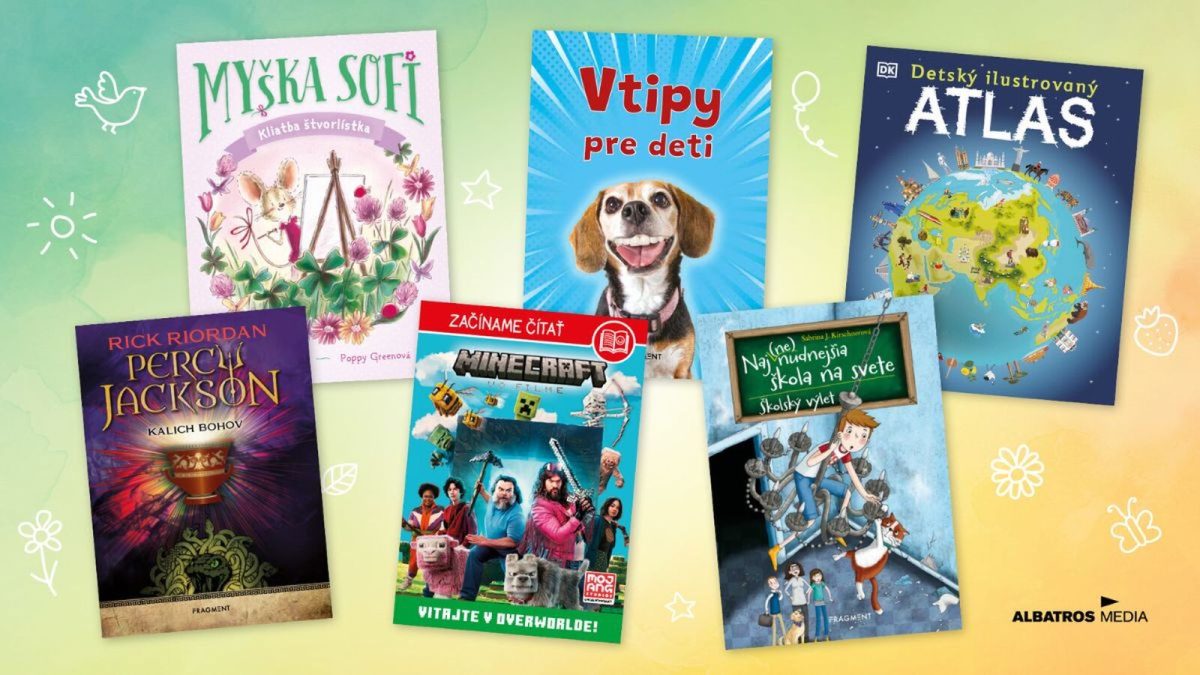 Apríl plný kníh, ktoré deti pobavia aj naučia niečo nové