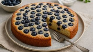 Rýchly recept na horúci deň: ovocný koláč s čučoriedkami