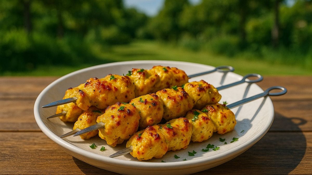 Kuracie špízy s jogurtovo-kari marinádou: Exotika priamo z grilu