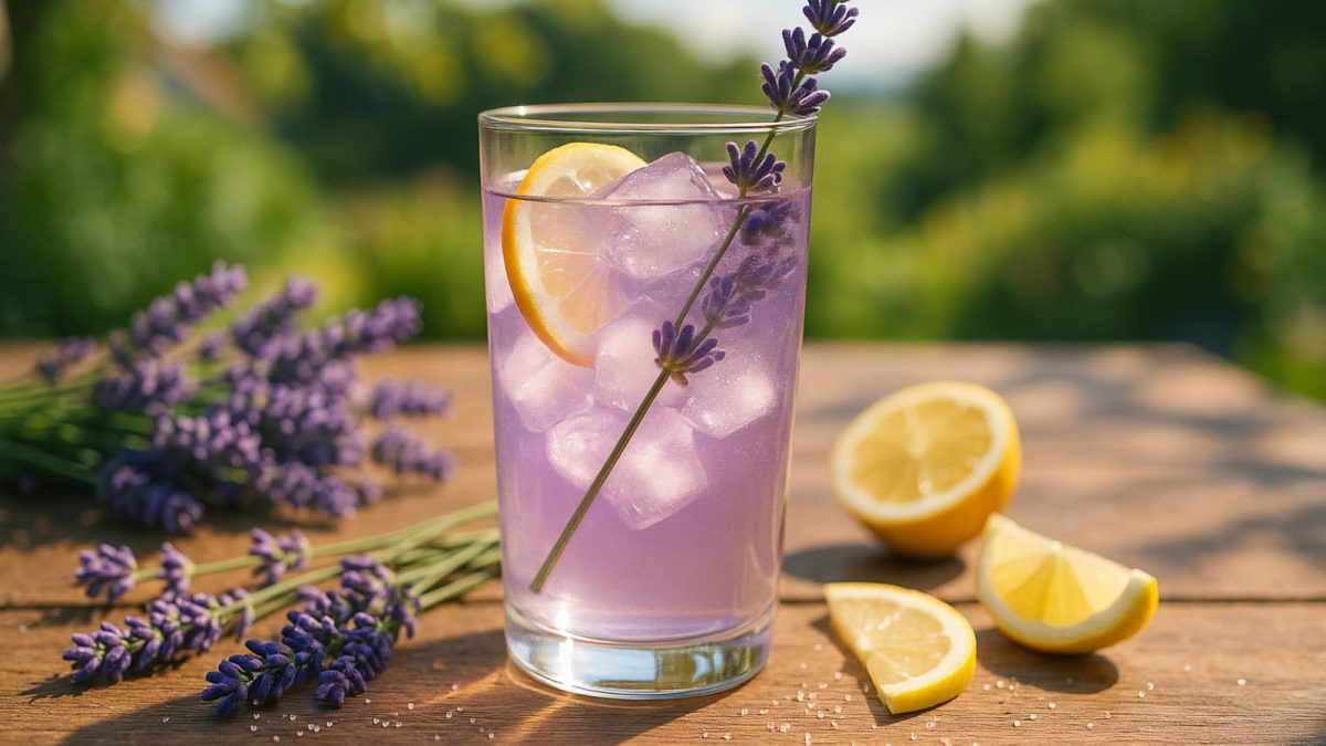 Domáca levanduľová limonáda: Osvieženie, ktoré pohladí chuť aj dušu