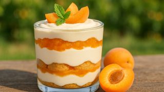 Marhuľové tiramisu v skle: Ovocná verzia letnej klasiky