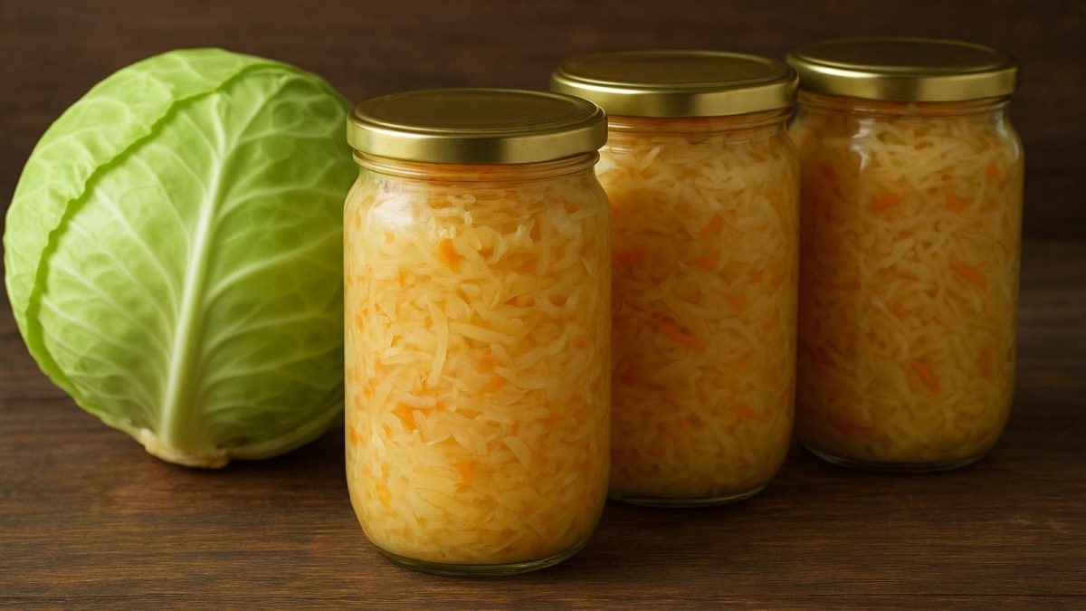 Nakladaná kyslá kapusta do pohárov: Tradičný domáci recept plný chuti