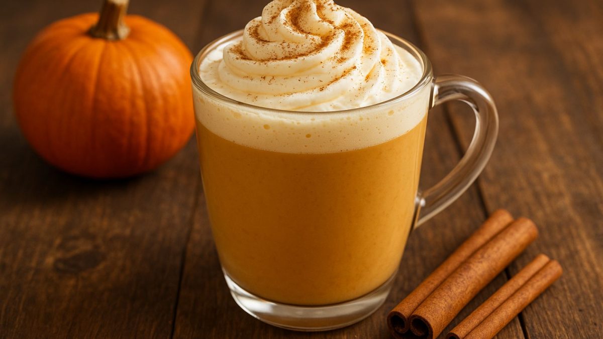 Tekvicové latte: Jesenný nápoj plný vôní