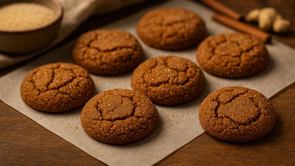 Gingermolasses cookies: Hrejivé medovo-zázvorové sušienky, ktoré sú hitom tejto zimy