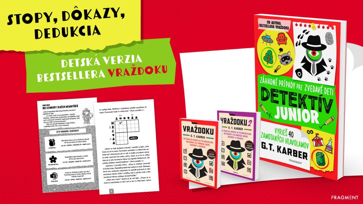 Detská verzia svetového fenoménu Vraždoku prichádza na Slovensko