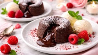 Čokoládový fondant najromantickejší dezert na Valentína