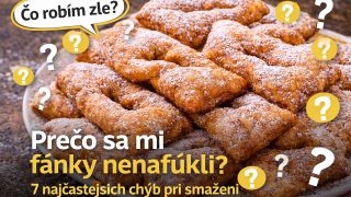 Prečo sa mi fánky nenafúkli 7 najčastejších chýb pri smažení
