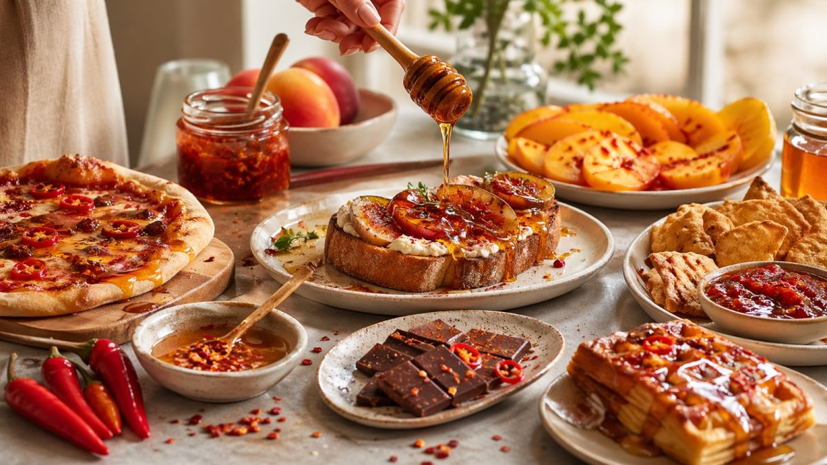 Spicy Honey Brunch Table
